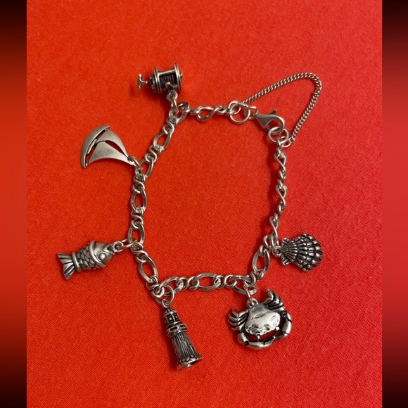 RARE retired James Avery Fishing Reel charm - Picture 15 of 16